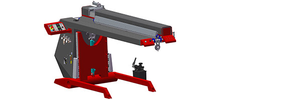 SUPERFINE Podstawa maszyny z podnoszeniem hydraulicznym do średnicy rury 1500mm