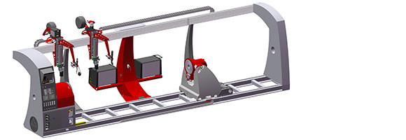 Horizontální svařovací automat HMS 1250.02