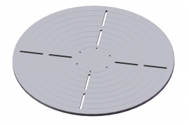 Working plate 1050x21