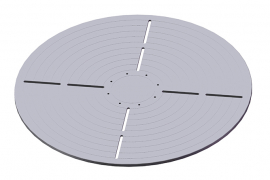 Working plate 1350x21