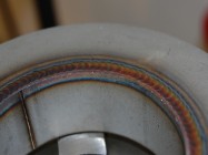 Little weld with wire 0,6mm