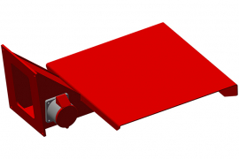 Nosič svařovacího generátoru s plochou 400x470mm